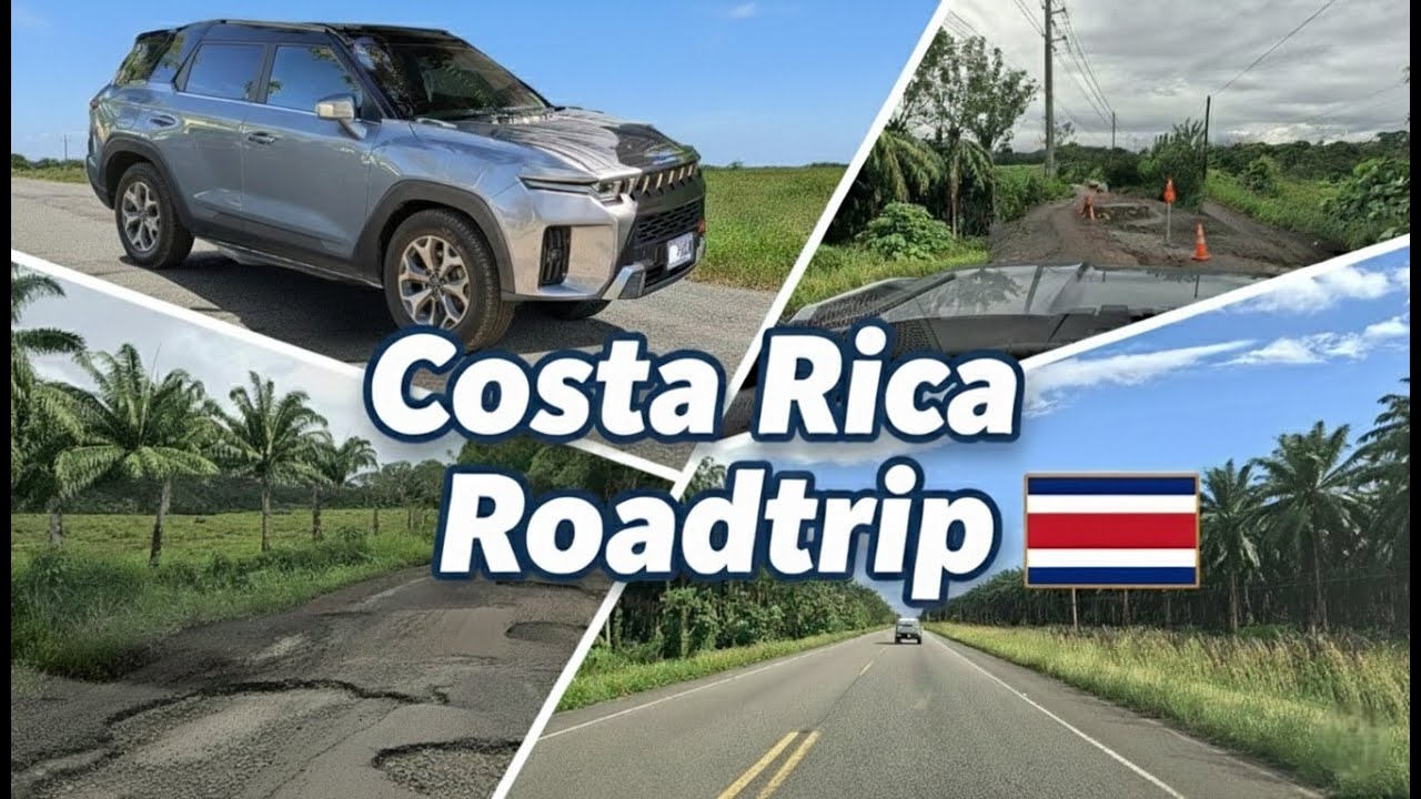Costa Rica 14 Tage Roadtrip: So ist das Fahren! | Info & Entspannungsvideo vom Paradies
