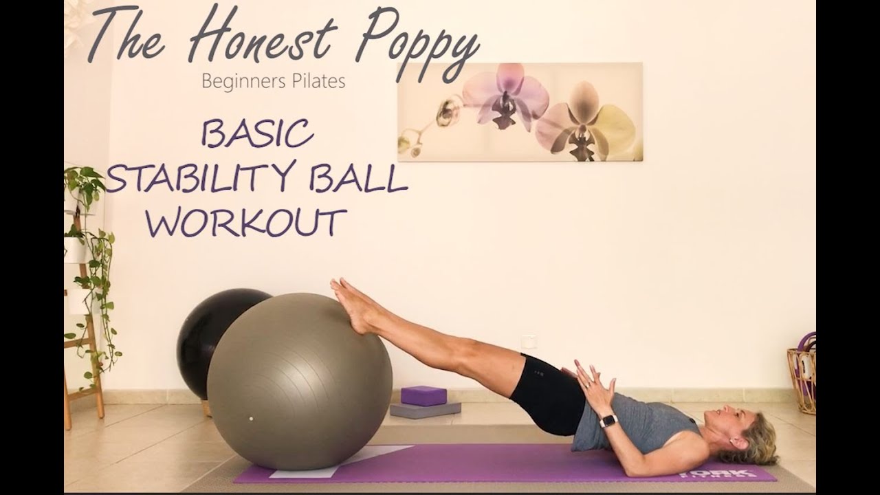 Basic Stability ball workout (beginners)