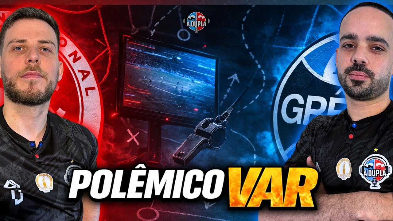 🔵🔴 A Hora da Dupla KTO: Arbitragem, VAR e revolta | Correções do MANO A MANO do Gre-Nal 450