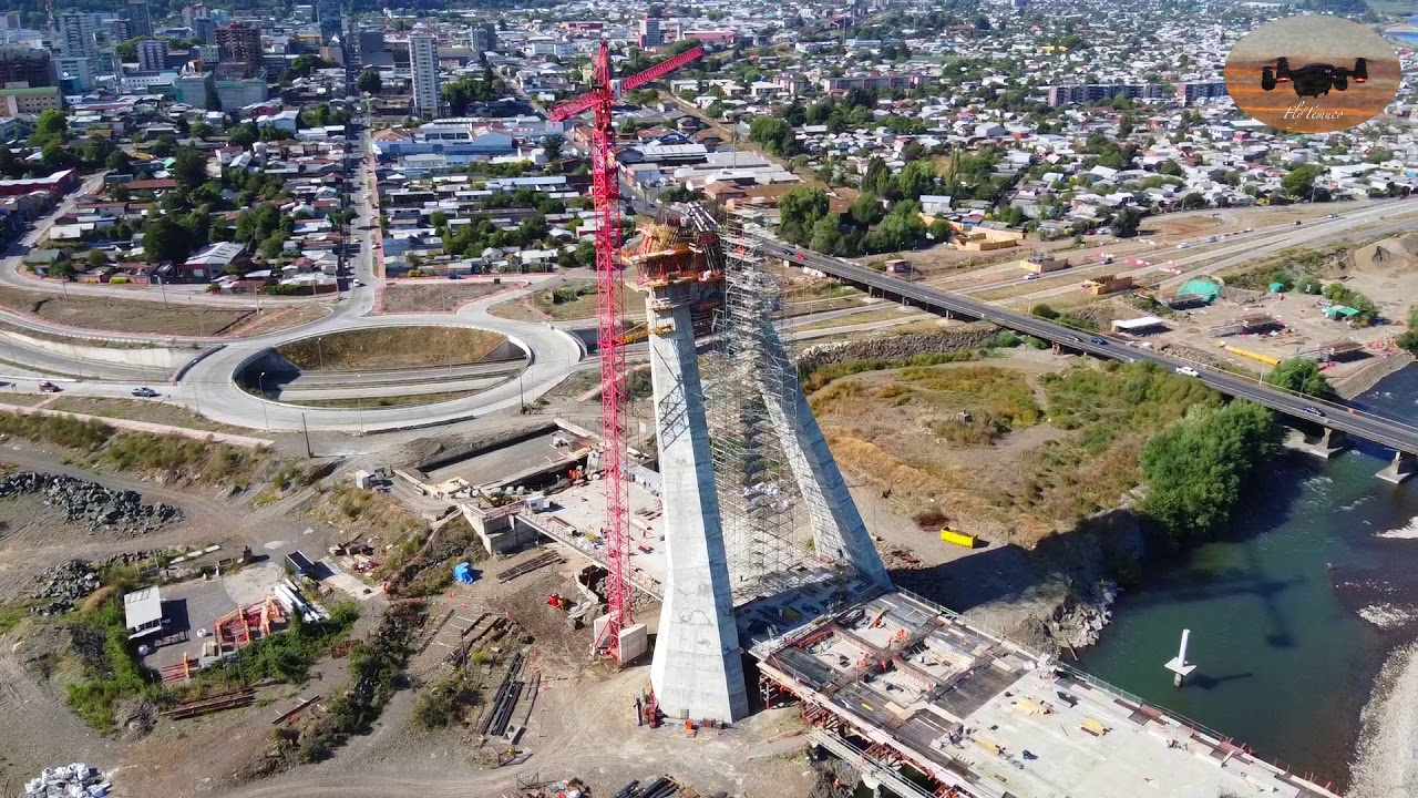 Construcción Puente Temuco - Padre Las Casas 2020
