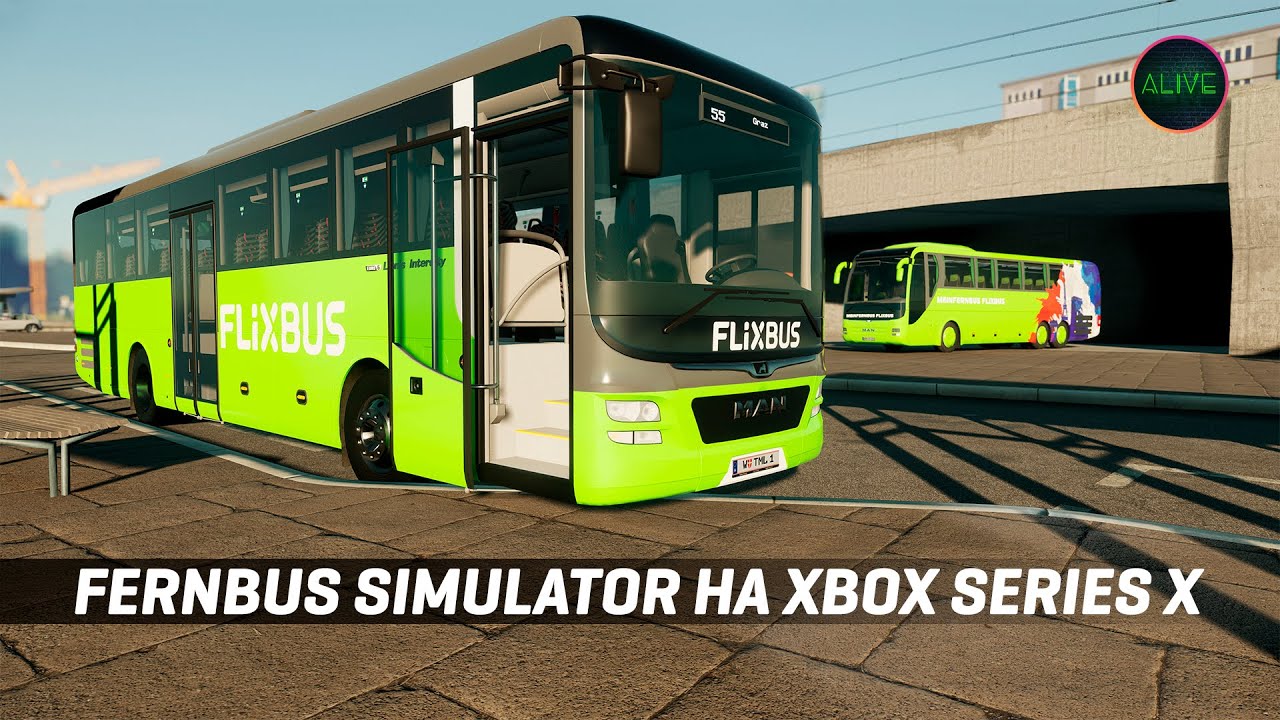 FERNBUS SIMULATOR НА XBOX SERES X - ПЕРВЫЙ ВЗГЛЯД