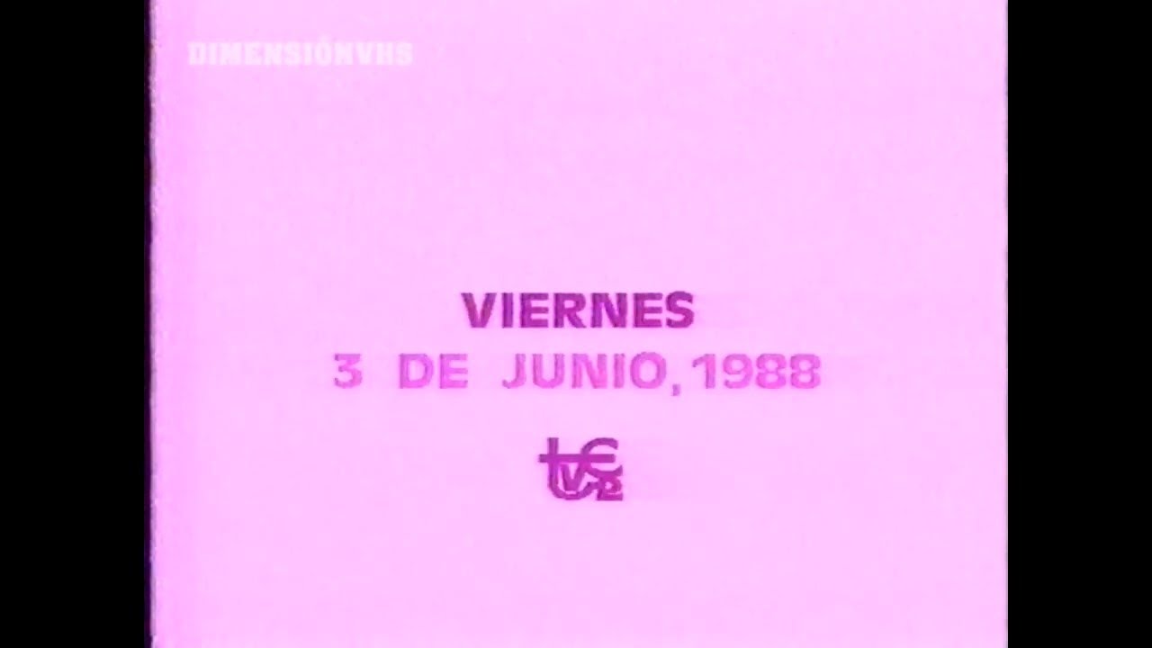 Cierre de programaci&oacute;n TVE2 (3/06/1988) con avance de programaci&oacute;n y promos