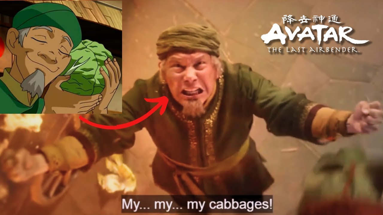 MY CABBAGES!!! scenes - Avatar: The Last Airbender Netflix