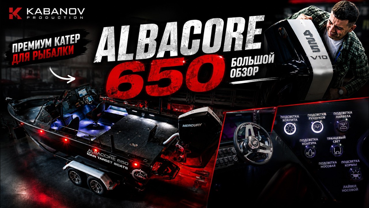 Albacore 650. Большой обзор
