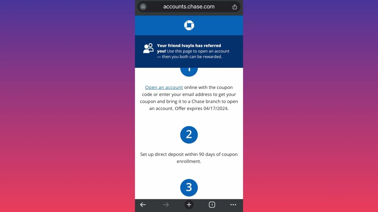 Bank account bonuses in 2025 | Chase Bank Checking account Bonus Offer