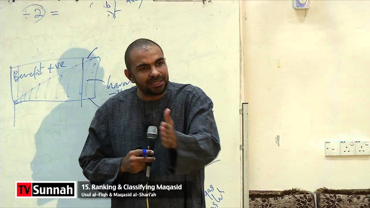 15  Ranking & Classifying Maqasid - Usul al Fiqh & Maqasid Shari'ah