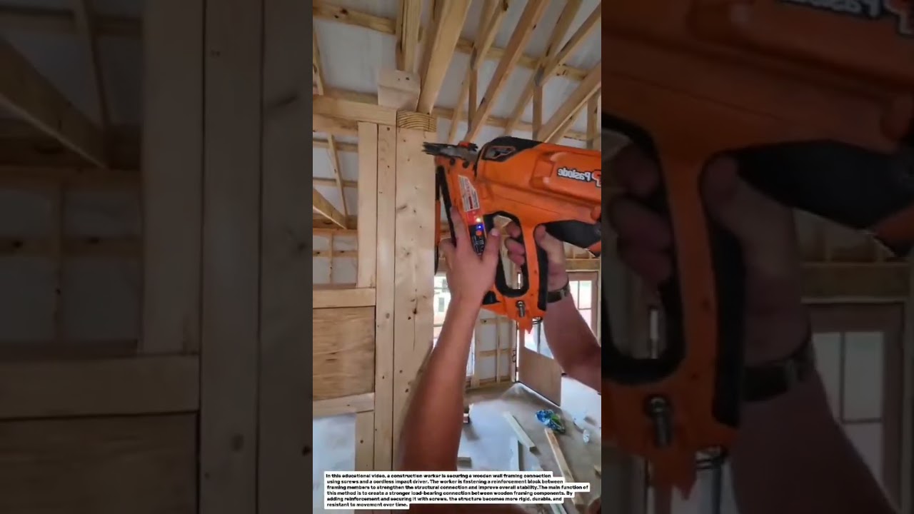 Smart Wall Framing Connection Method | Fast and Accurate Structural Reinforcement.