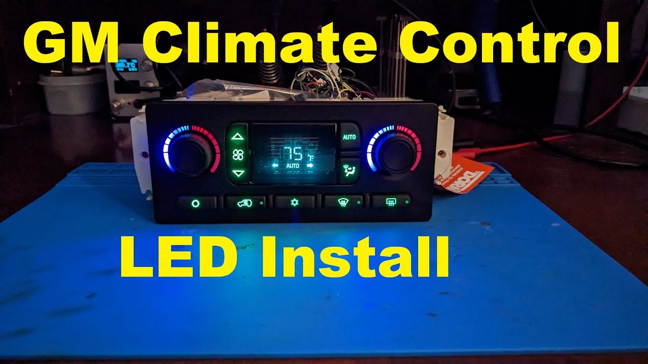 GM Dorman HVAC LED swap
