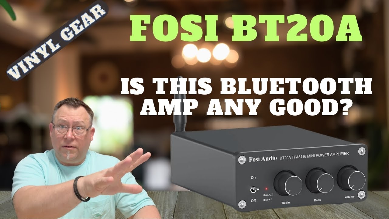 Fosi Audio BT20A unboxing and review.