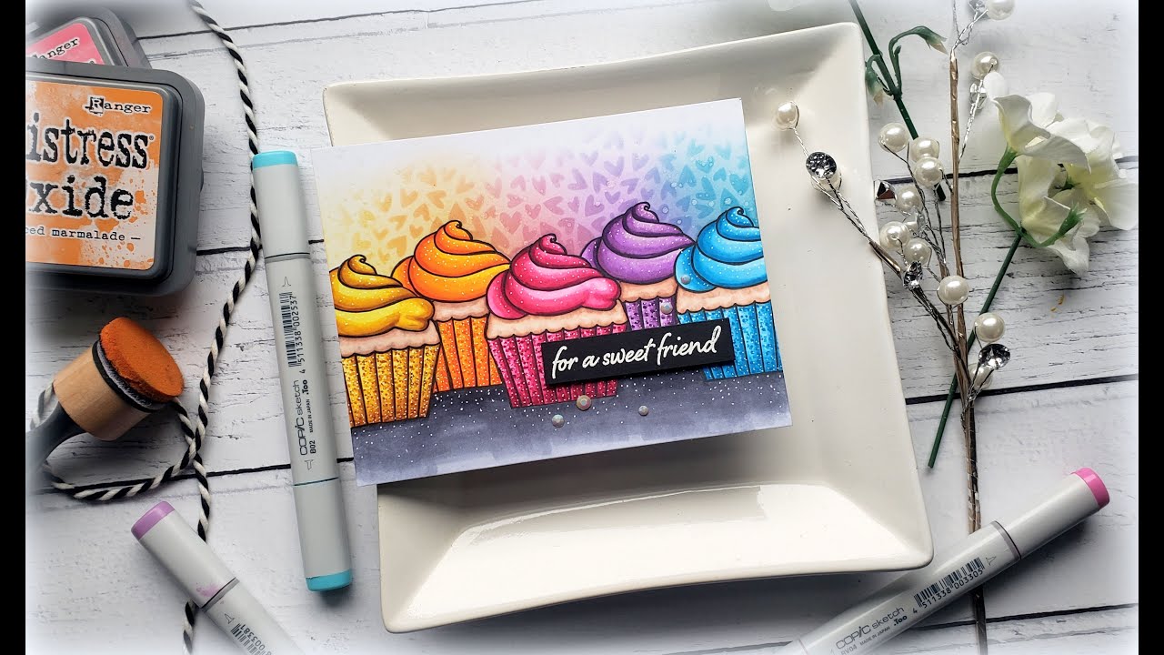 Copic Coloring the Look of Glitter: Mom Days