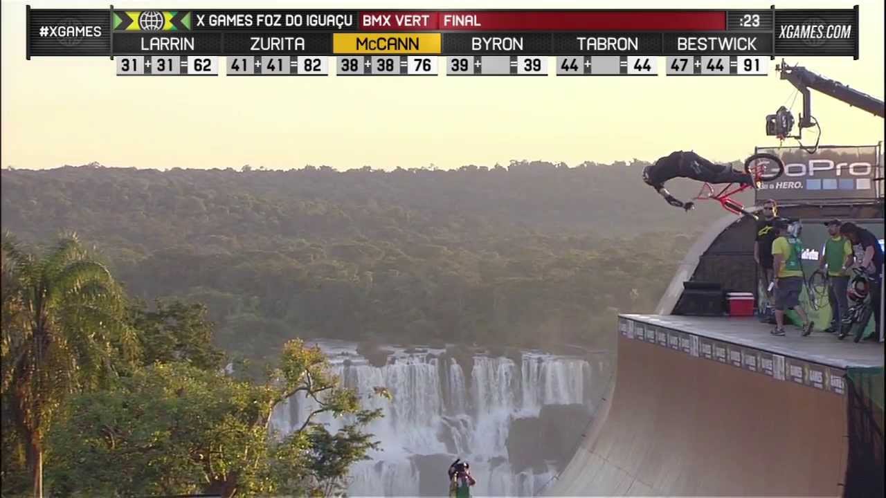 Steve McCann wins Bronze in BMX Vert