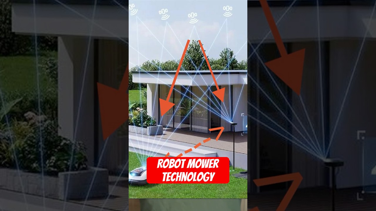 Robot Mower Technology #lawncare #technology