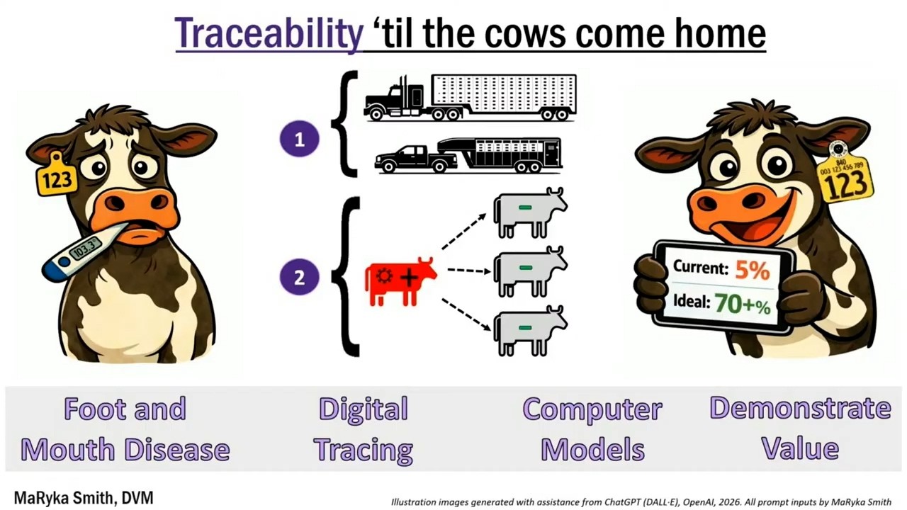 Traceability 'til the cows come home - MaRyka Smith | #KState 3-Minute Thesis
