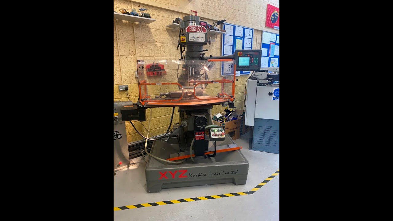 XYZ Edge 1500 CNC Turret Milling Machine with Prototrak Edge Control