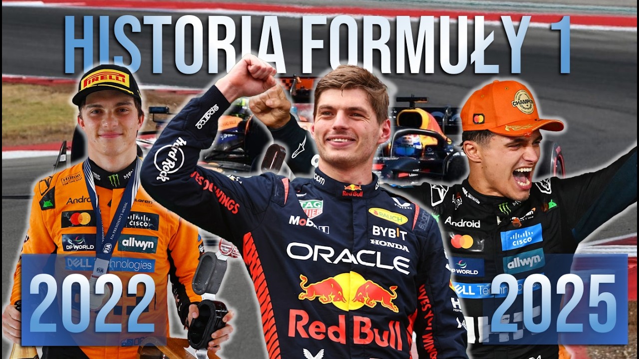 HISTORIA FORMUŁY 1 - CZĘŚĆ 12 (2022 - 2025)