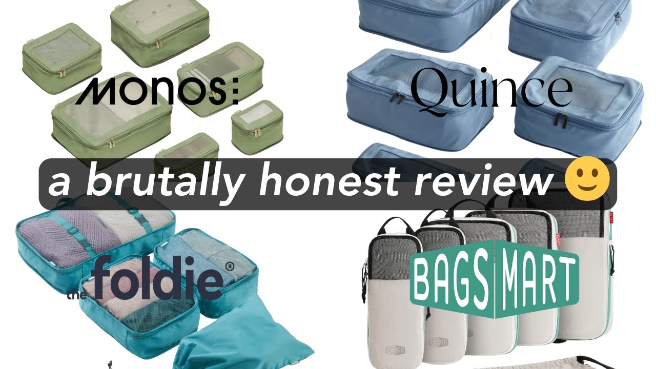 I Tested 4 Popular Packing Cubes - Here's What ACTUALLY Works