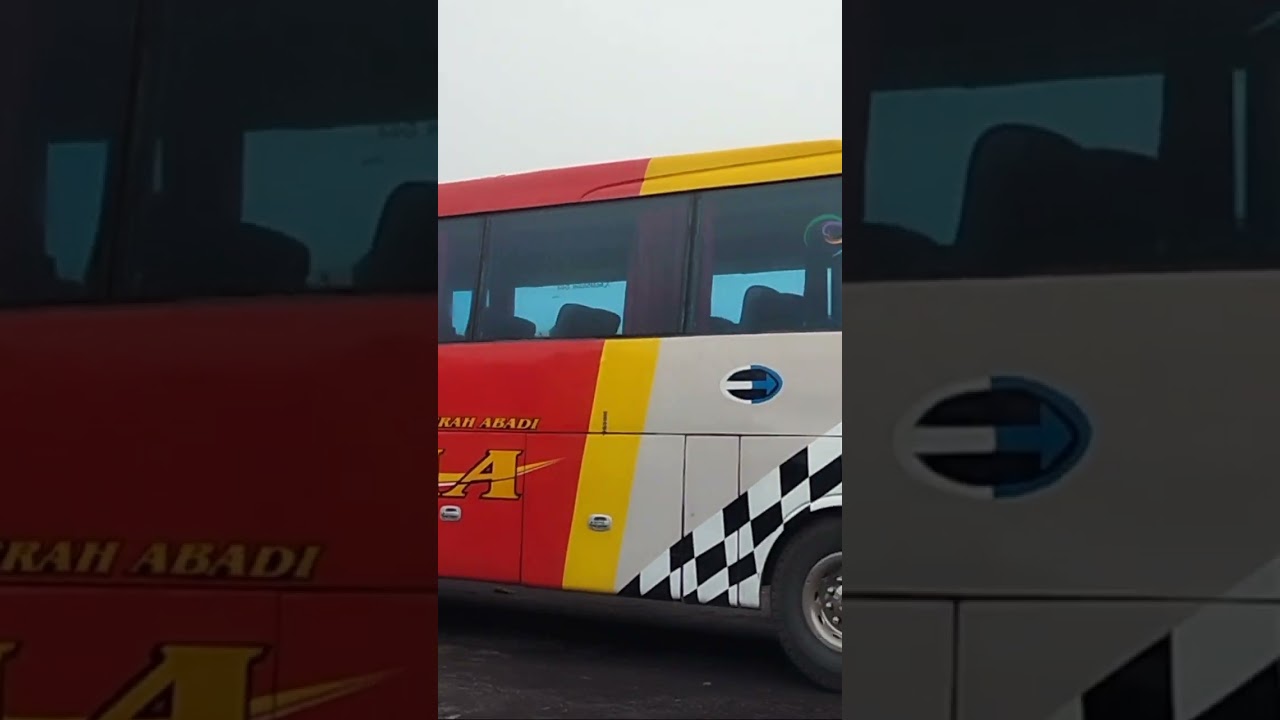 Bus ATB Anugerah ABADI Tiba Garasi Probolinggo #atb #garasibus #busekonomi