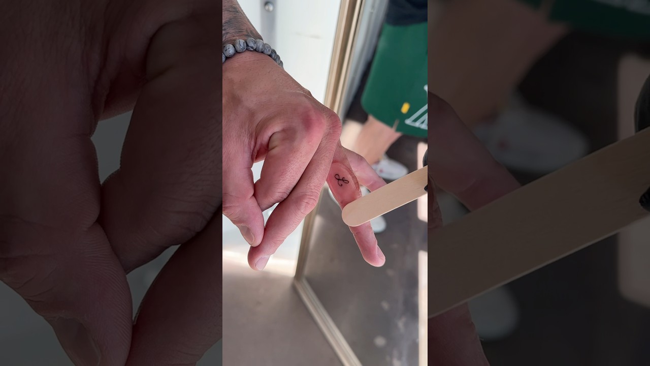 INNER FINGER TATTOO IDEAS ♡