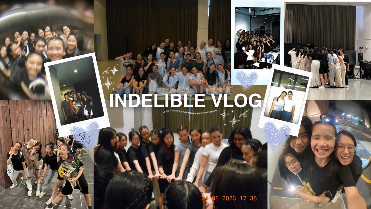INDELIBLE SOTA DANCE VLOG | performing 4 shows, choreographing, friends & family, sota year 4! 🪩✨🩰