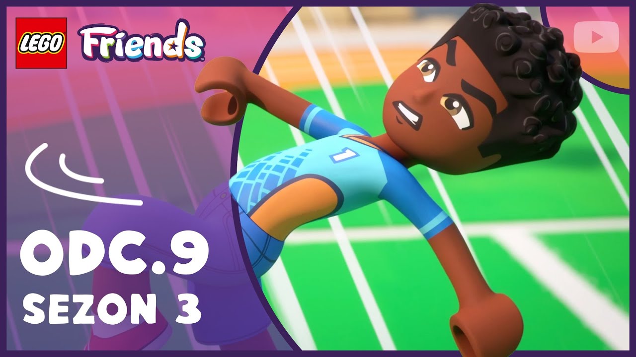 Zac – superpiłkarz🌟⚽ | Sezon 3 Odcinek 9 | Cały odcinek | LEGO Friends: Następny rozdział