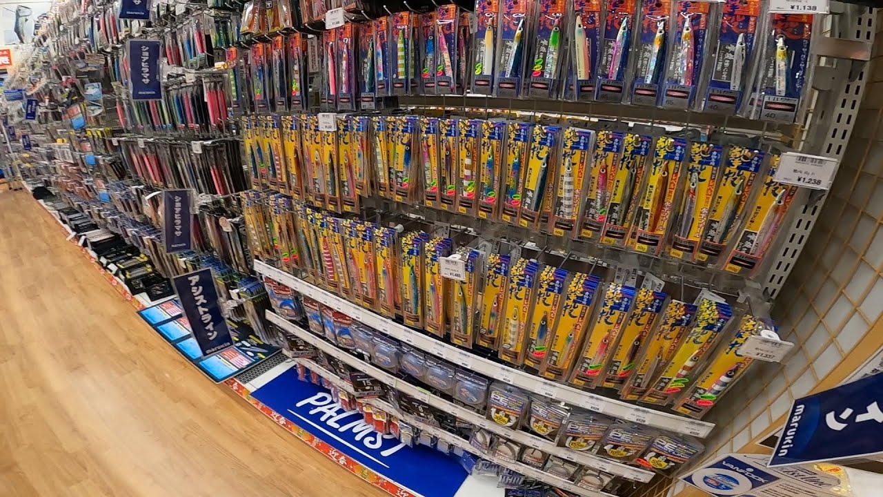 BELANJA PERALATAN PANCING DI JEPANG