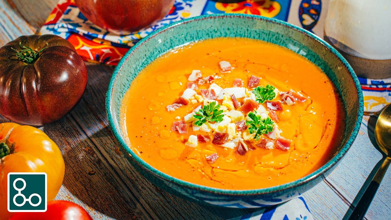 Le Salmorejo, une recette parfaite pour l'été 🍅☀️ (et ça change du Gaspacho) - YouCookCuisine