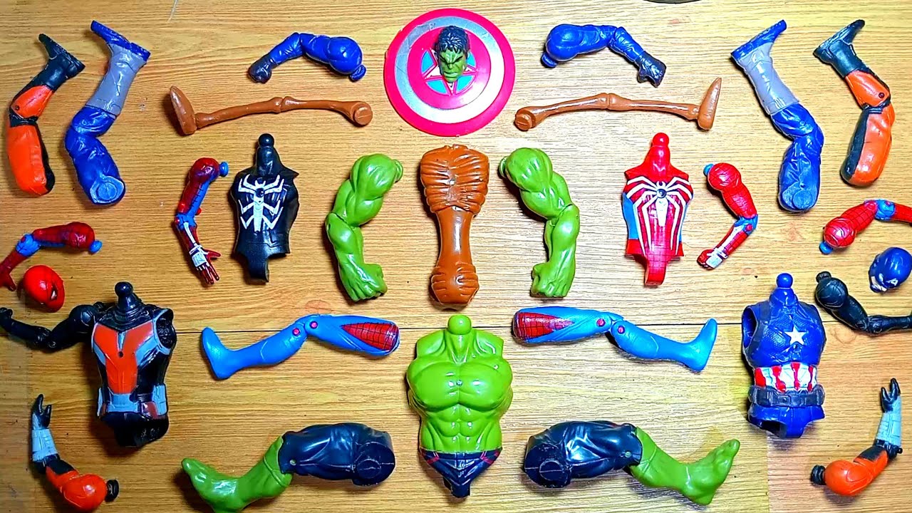 Avengers Superman toys/ assemble venom, antman Hulk &  captain america