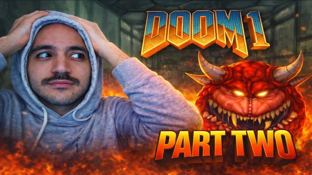 DOOM (1993) Blind Playthrough | First Time Playing | Part 2