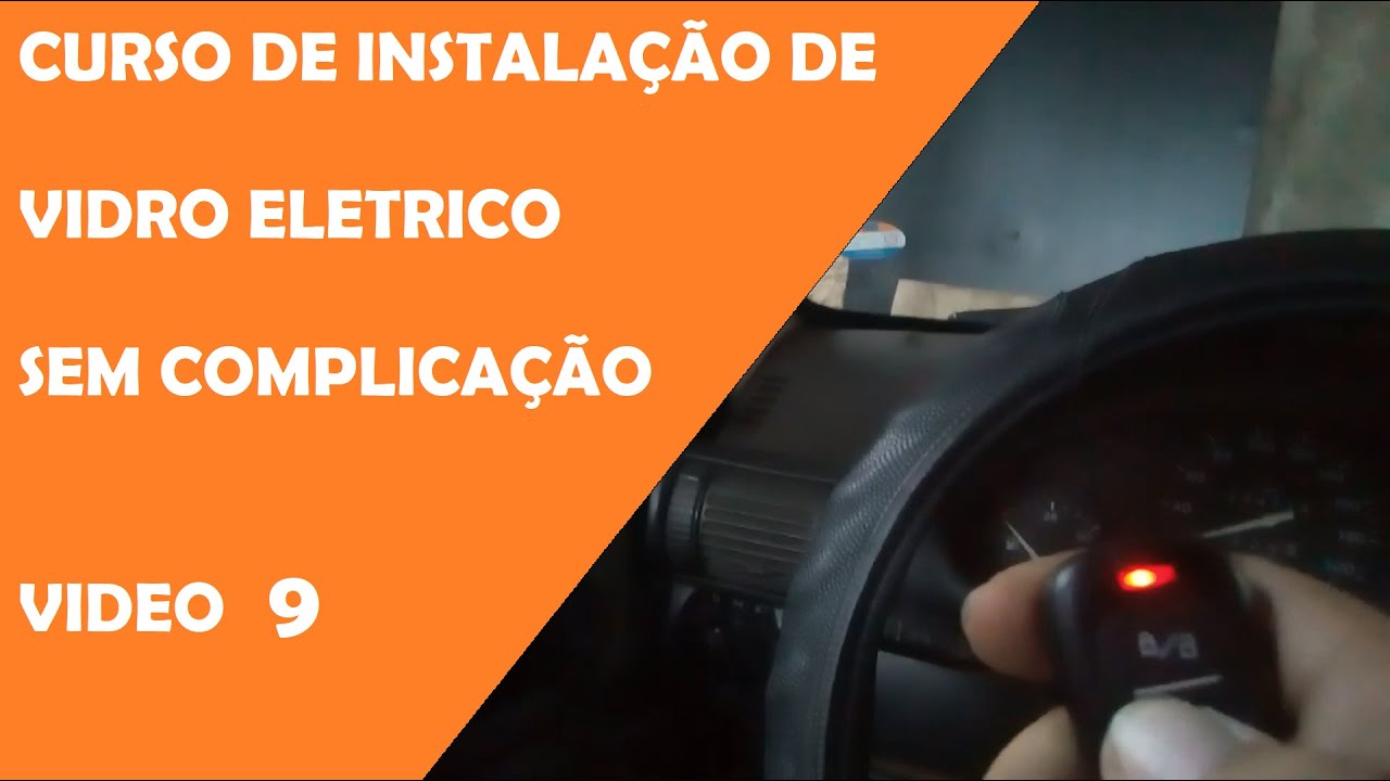 Curso De Instalação De Vidro Eletrico Video 9