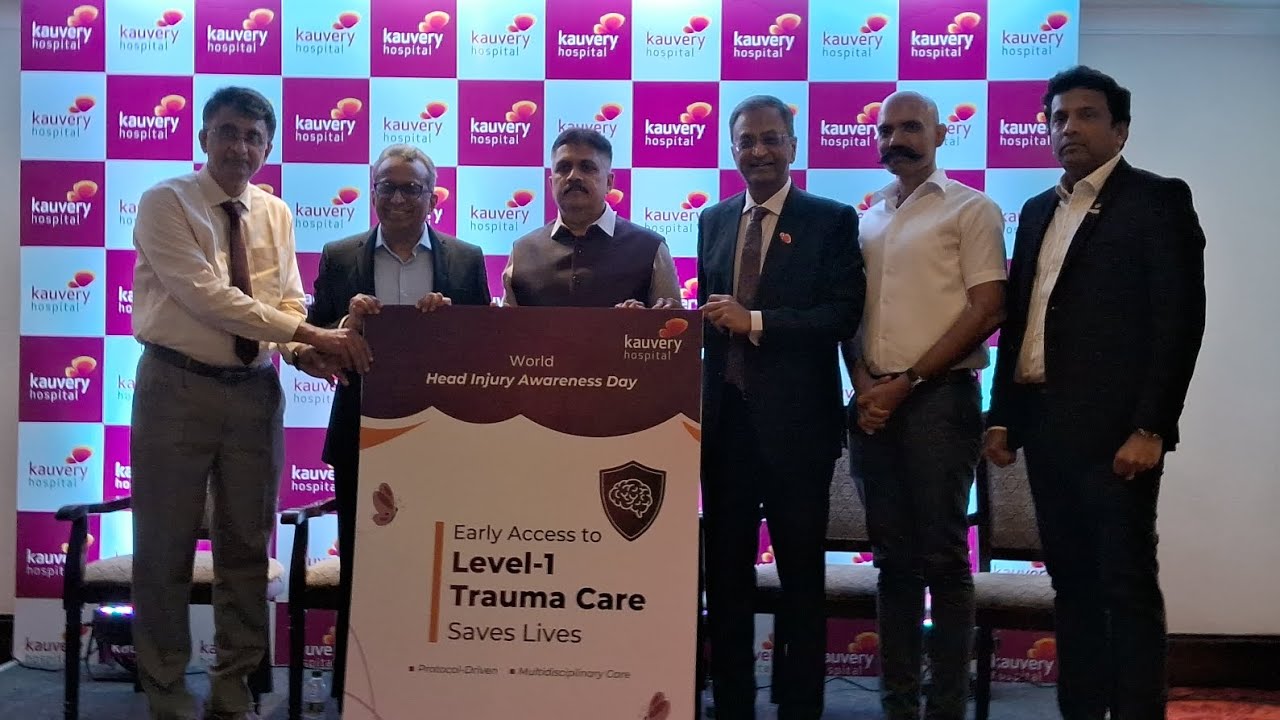 World Head Injury Awareness Day/Kauvery Hospitals/Importance of Early Access to Level I Trauma Care