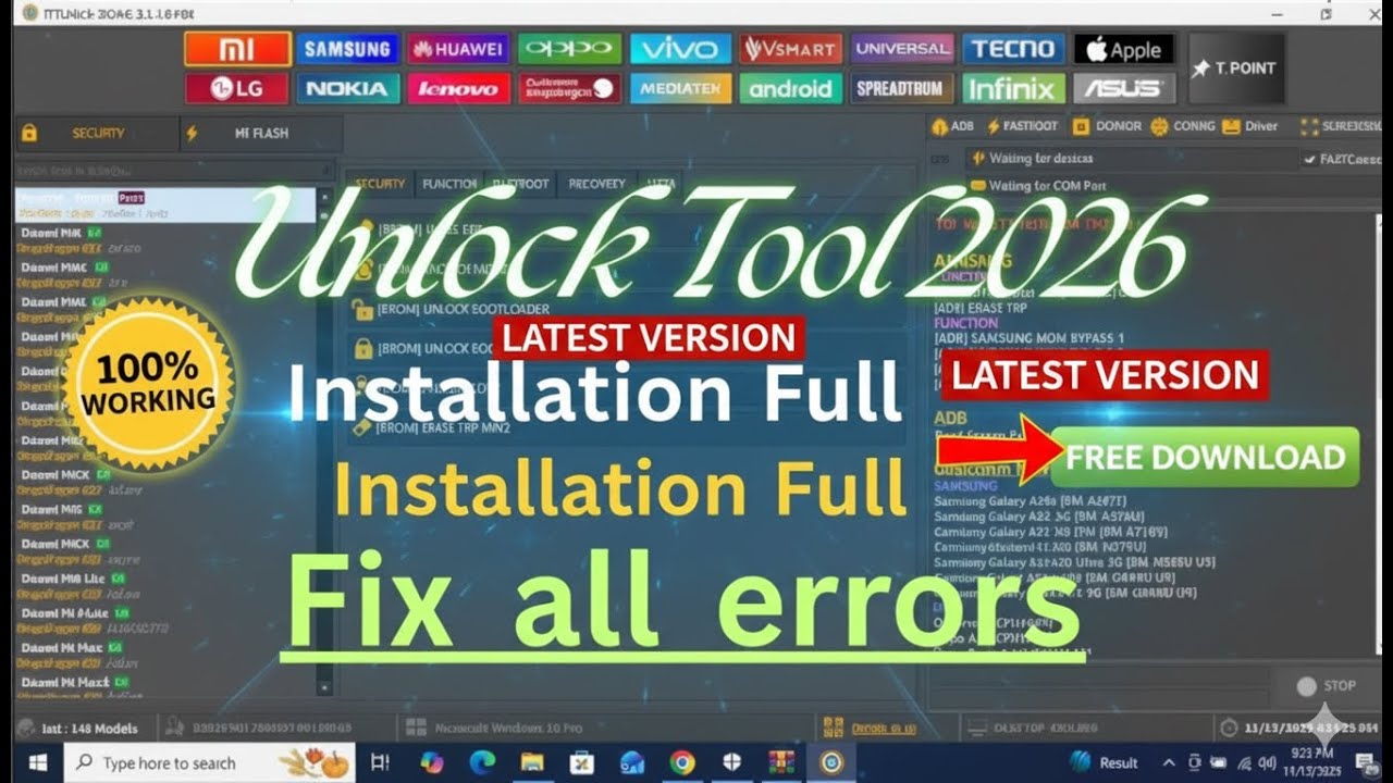 TFT Unlock Tool 2026: Full Setup & Error Fix Guide ✅ [100% Working]
