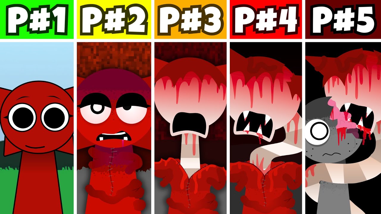 Incredibox Sprunki: Retake From Phase 1 To Phase 5