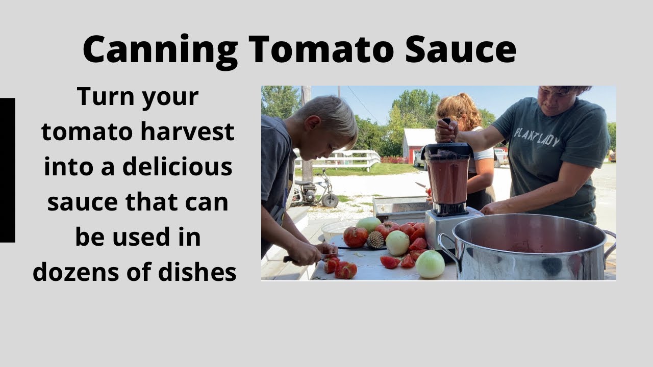 Консервирование томатного соуса