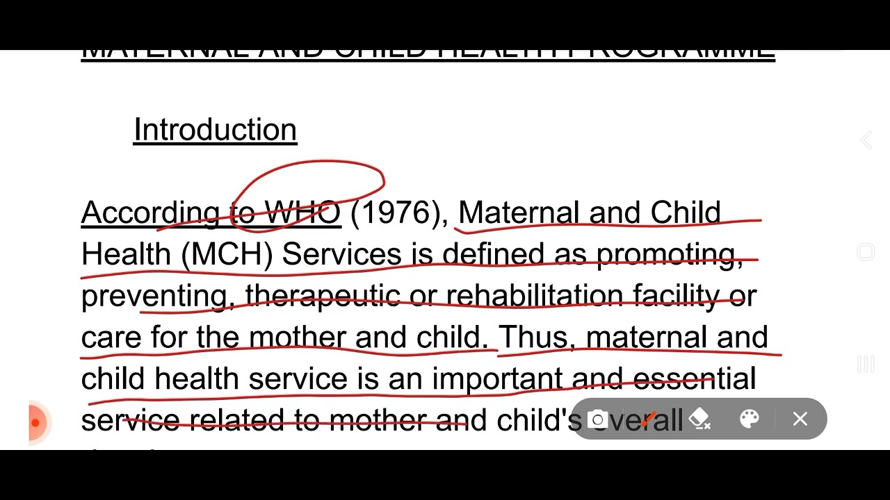Maternal and Child Health service #Antenatal Care #communityhealthnursing #nursingstudent