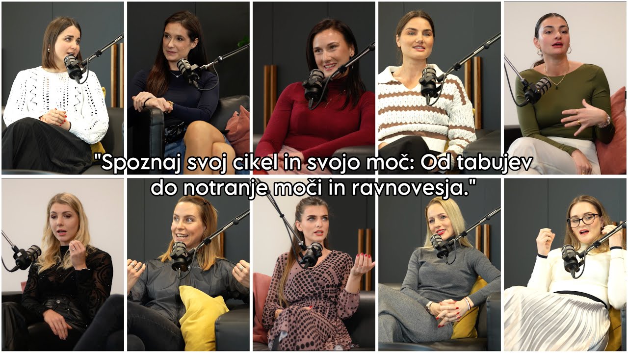 Razumevanje ženskega telesa, hormonov in svoje moči. Podkast v živo - V ženskem telesu 💗
