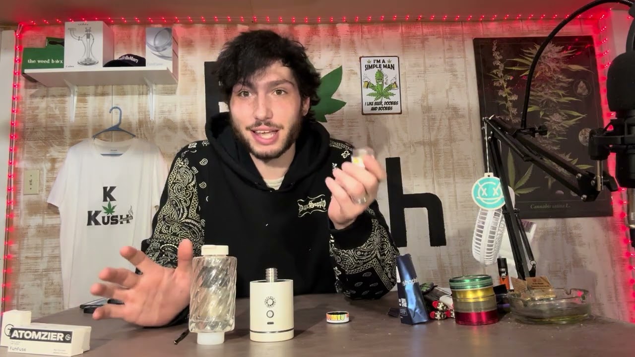 Garlic Z Live Rosin session w/ FunFuse e-rig 