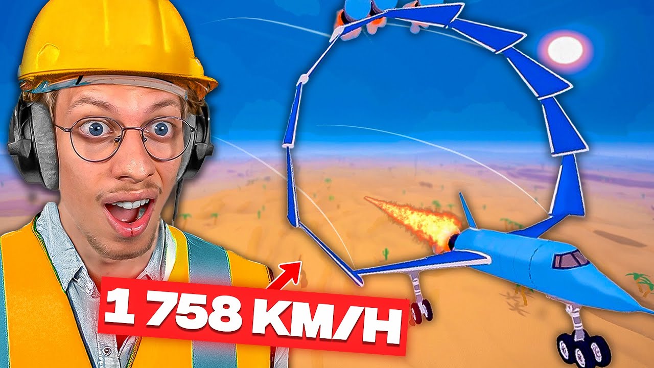 J'ai réussi à CONSTRUIRE un AVION SUPERSONIQUE pour CASSER le JEU (Aviassambly #3)
