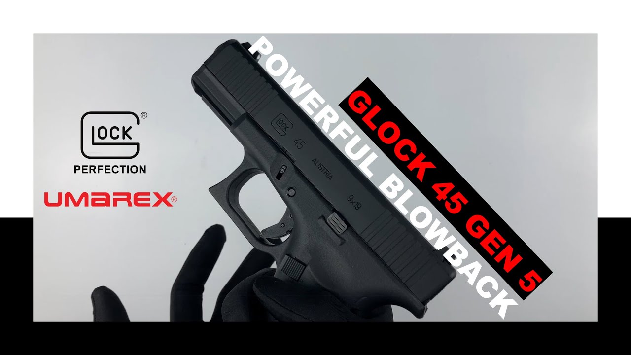 Umarex Glock 45 GBB Unboxing and Chrono Test
