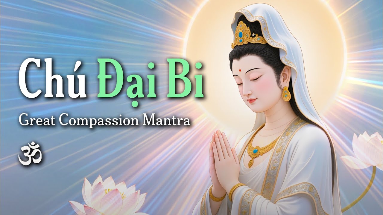 Chú Đại Bi 🪷 Great Compassion Mantra 🪷 Thanh lọc thân khẩu ý