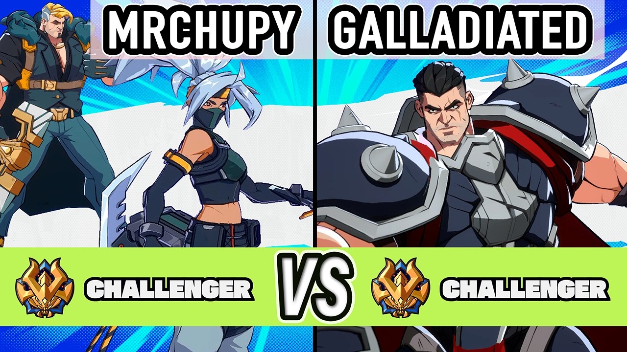 2XKO ▰ MrChupy (Akali / Darius) vs Galladiated (Darius) ▰ High Level Gameplay
