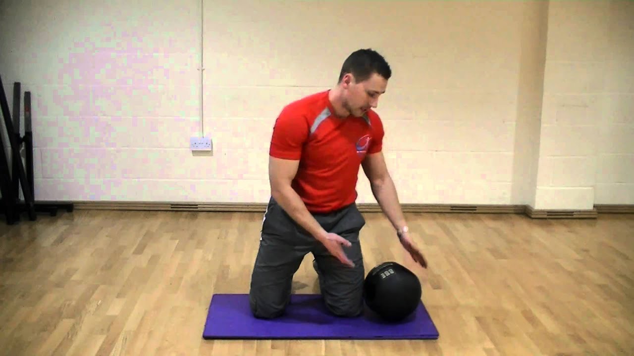 Medicine Ball core exercise that you can do from home