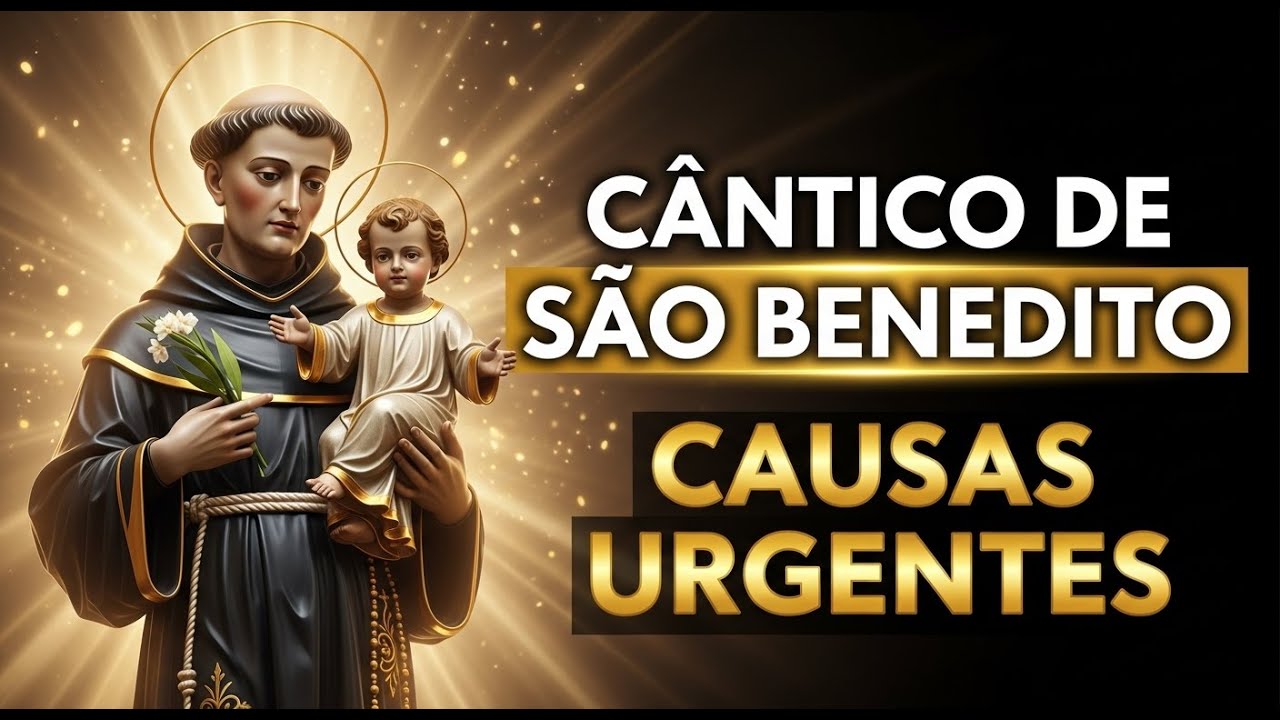 Abrir Caminhos Financeiros - Cântico De São Benedito  #oração #saobenedito #rezaforte #dinheiro