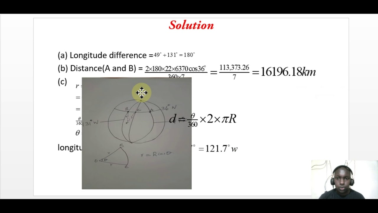 LATITUDES AND LONGITUDES(FORM 4)