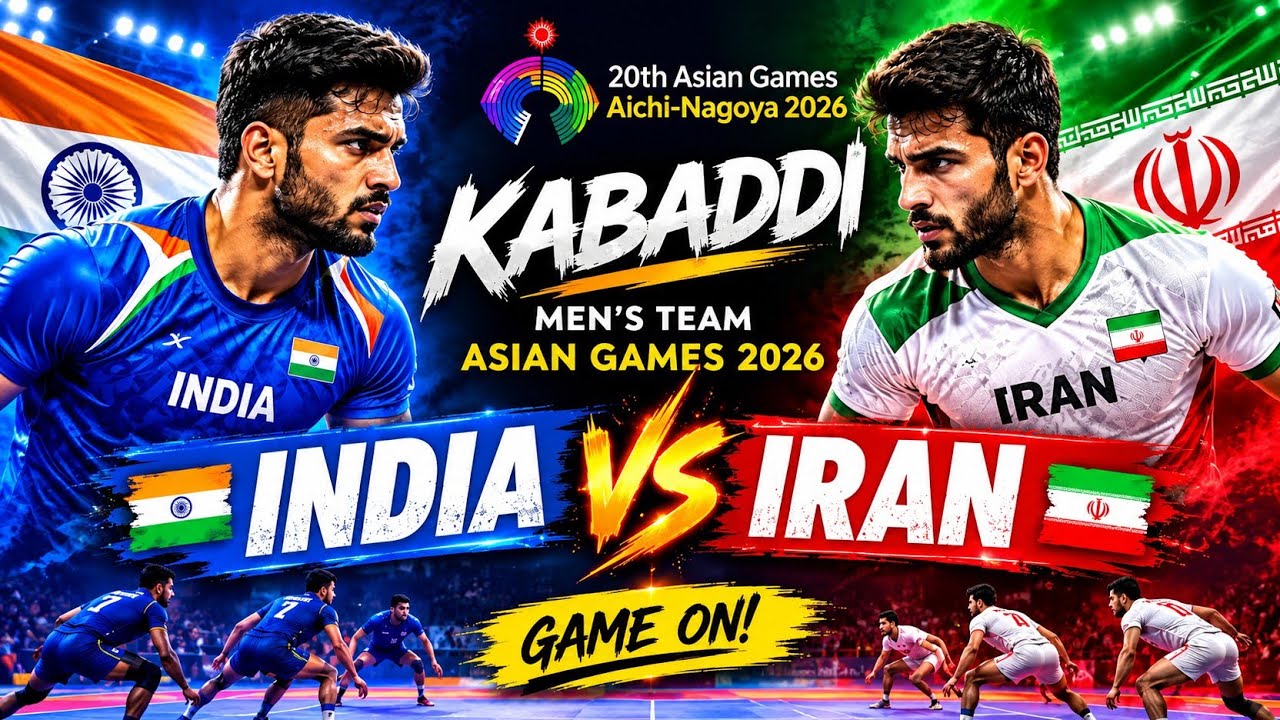 🔥INDIA 🇮🇳vs IRAN🇮🇷 | KABADDI FINAL | 20th Asian Games 2026#kabaddi #indiavsiran