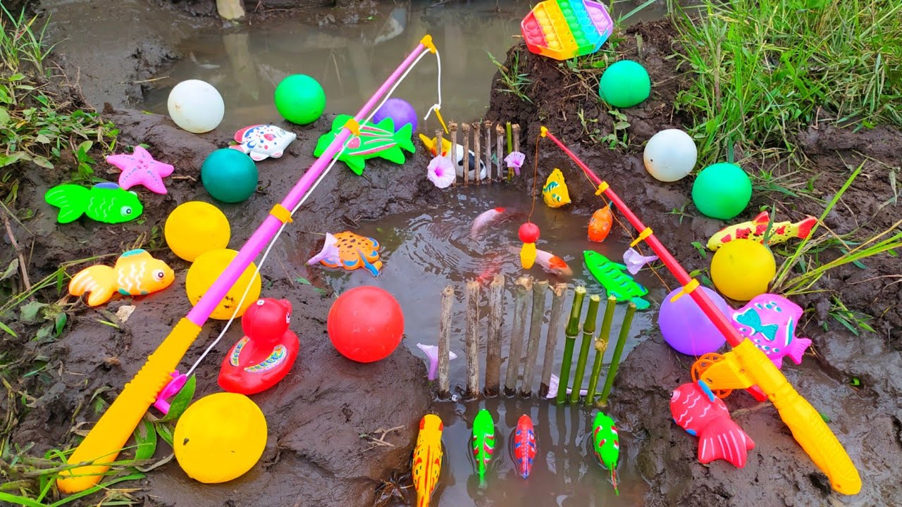 Menangkap Ikan Hias dan Mancing Ikan Nemo, Ikan Arwana, Ikan Koi, Ikan Cupang, Bebek, Ikan Hiu, Paus