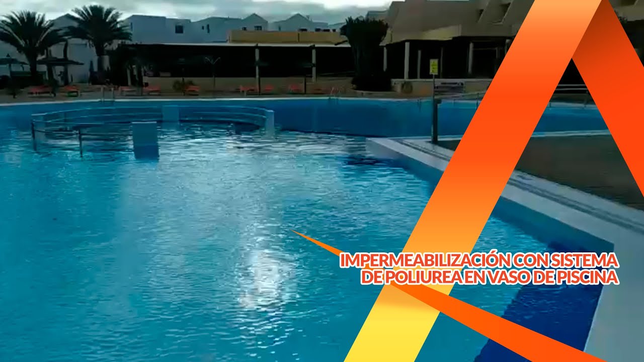 Artepavi | Impermeabilización con sistema de poliurea en vaso de piscina