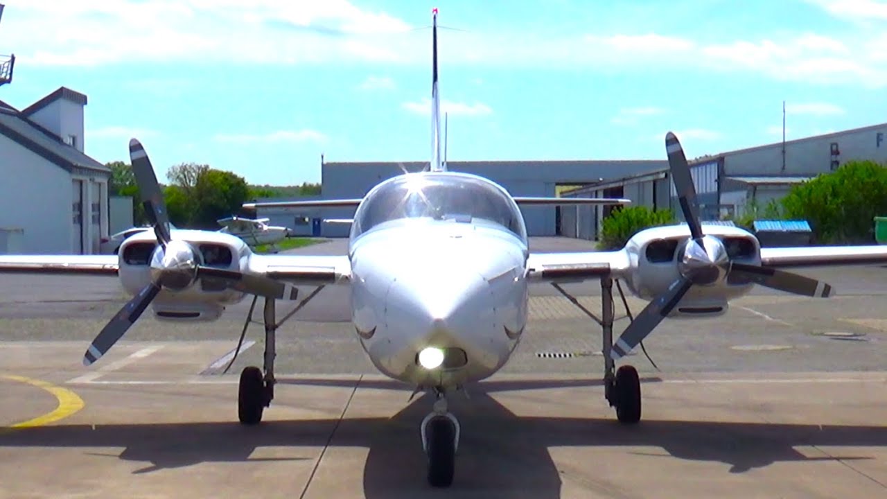 Built for Speed 1979 AEROSTAR Piper Pa-60 Start Up Take Off Touch & Go Landing and Taxi over Bridge