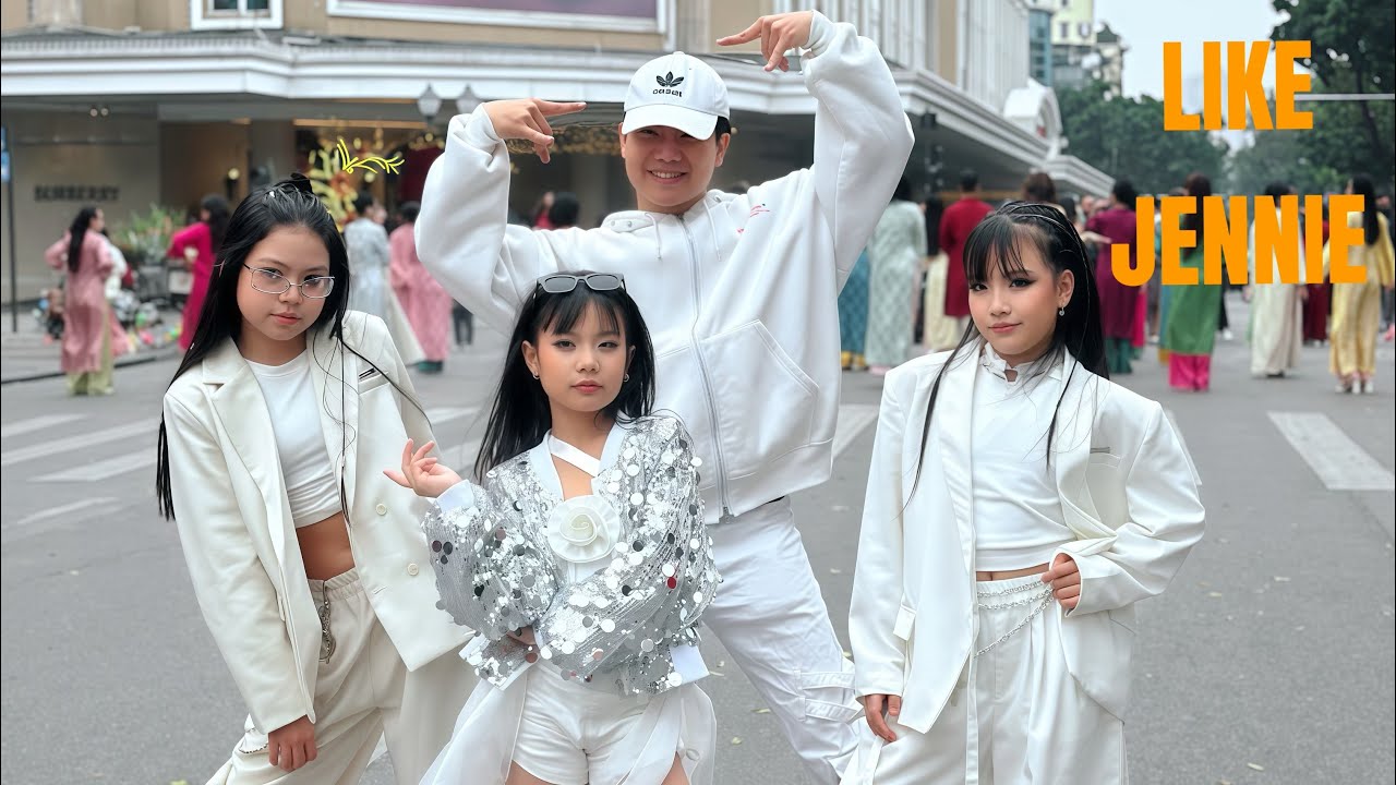 Behind the Scenes of “Like Jennie” | Ha Anh & Baby Warriors | Dance Video 🔥