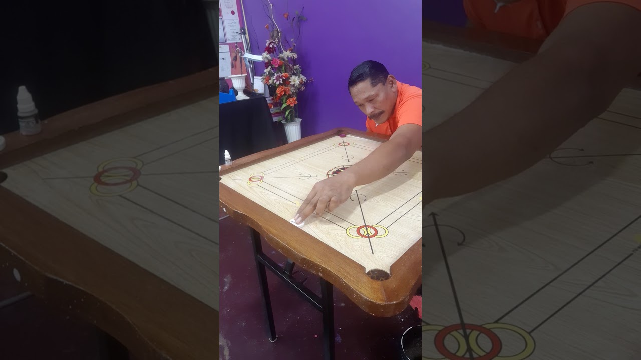 Carrom Skills Teknik 'N' Side Angle By Abg Jo My Tabib Malaya
