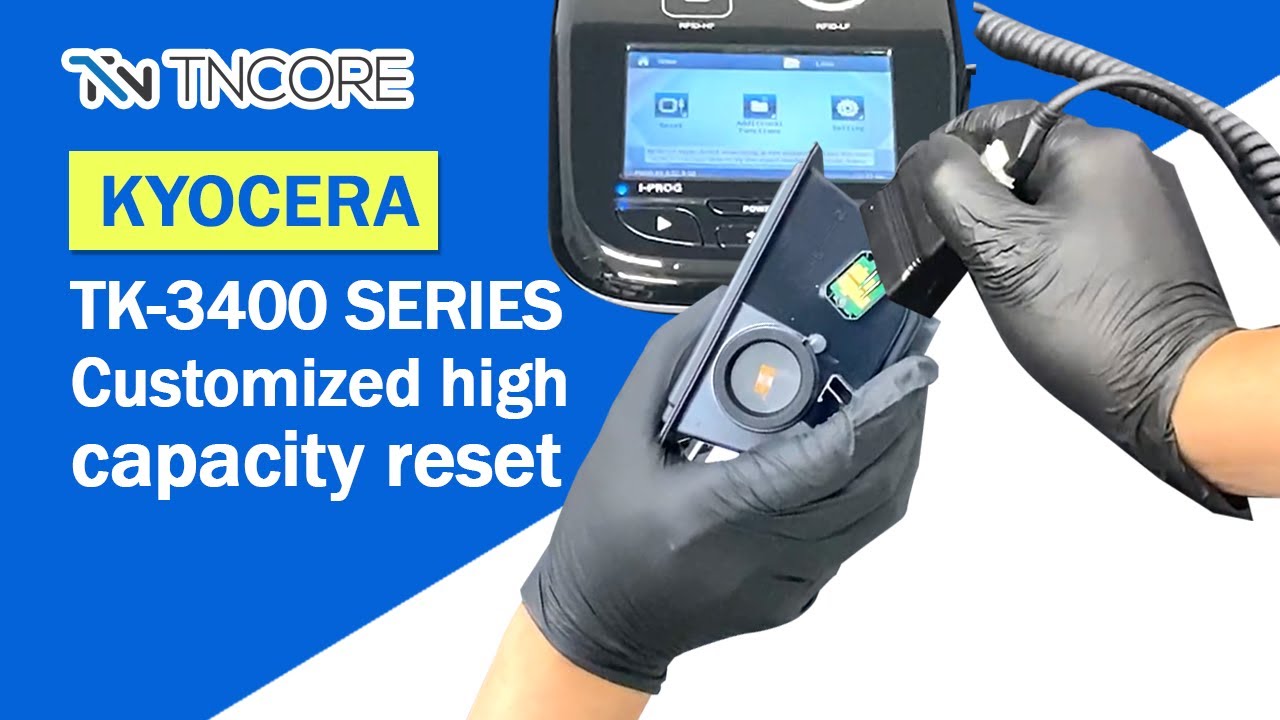 TK-3400/3410/3440/3300, TK-5370/5380/5405 Customized high capacity reset is available to develop!